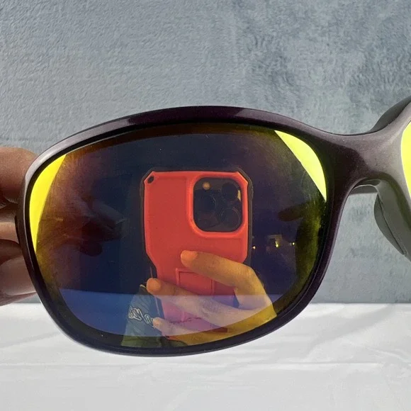 Oakley Sunglasses Urgency OO9158-06 Glossy Purple Glitter Wrap Frames Only 61mm - Picture 15 of 16